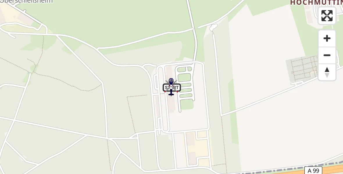 Flugroute Polizeihubschrauber Oberschleißheim - Oberschleißheim, 17 Juli 2026, 06:02