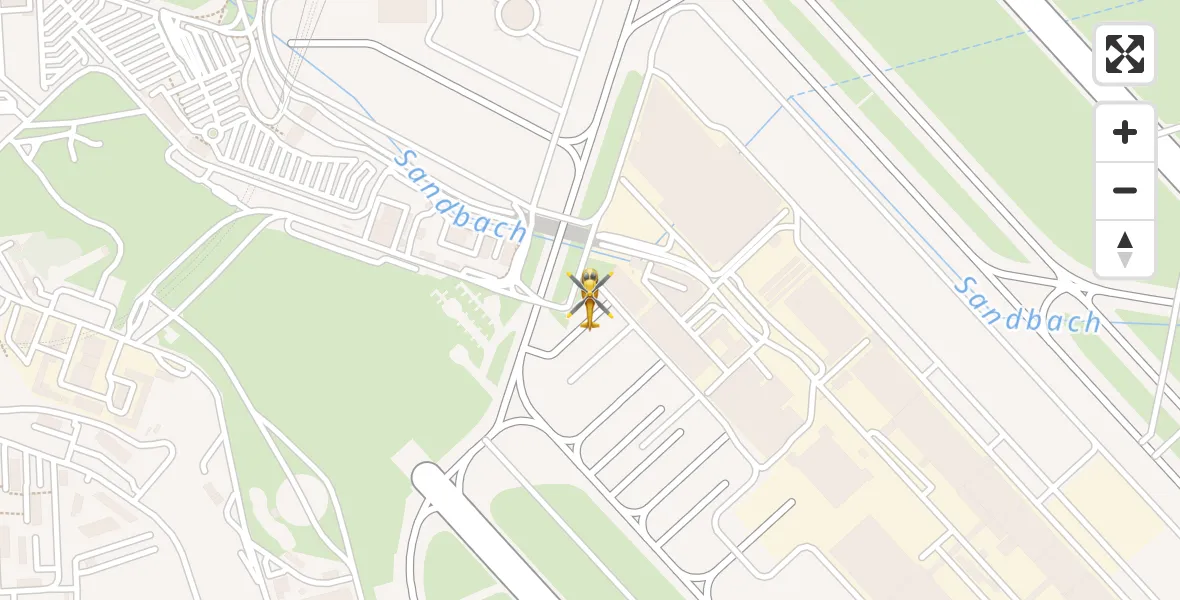 Flugroute Ambulanzhubschrauber Köln Bonn Flughafen - Köln Bonn Flughafen, 17 Juli 2026, 17:57