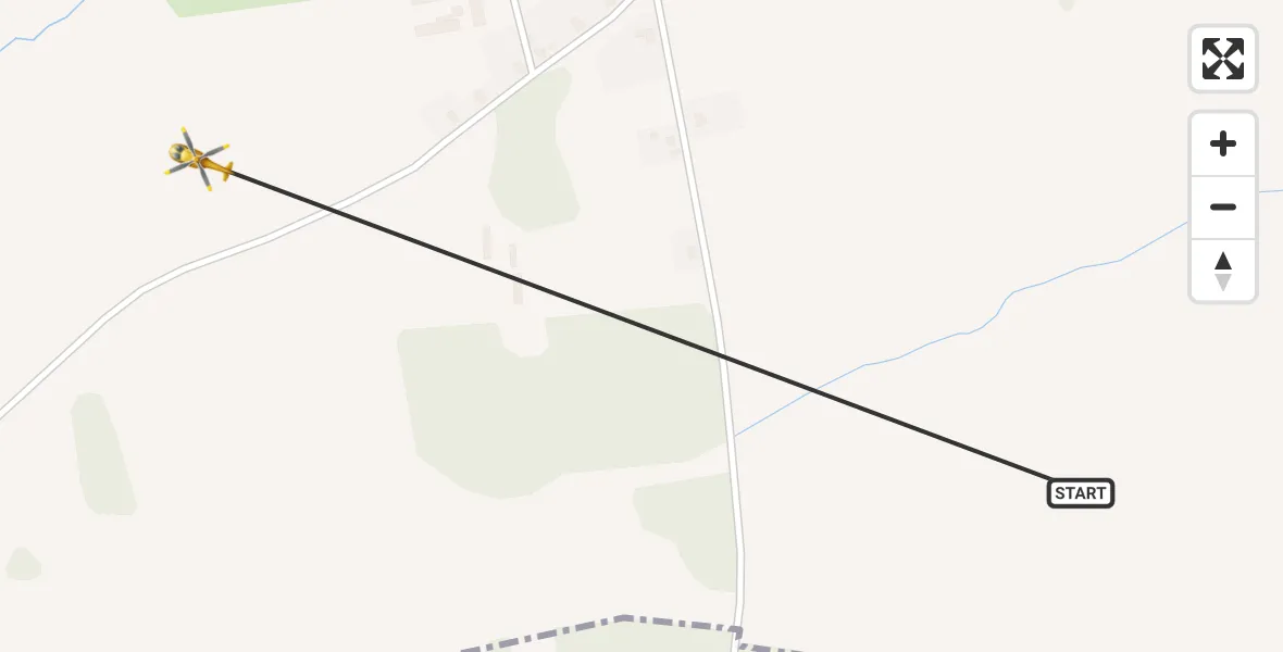Flugroute Rettungshubschrauber Plattenburg - Plattenburg, 19 Juli 2026, 05:51
