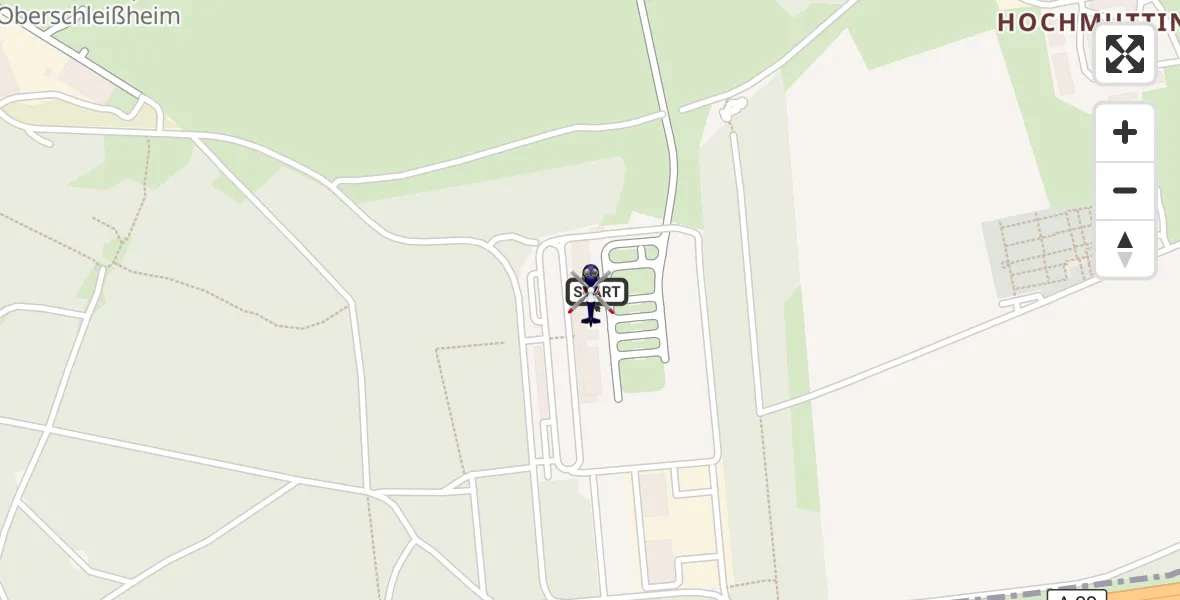 Flugroute Polizeihubschrauber Oberschleißheim - Oberschleißheim, 19 Juli 2026, 08:54