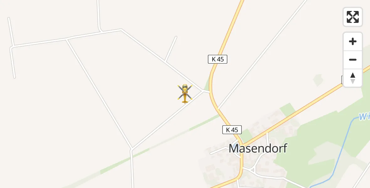 Flugroute Rettungshubschrauber Uelzen - Uelzen, 19 Juli 2026, 12:48