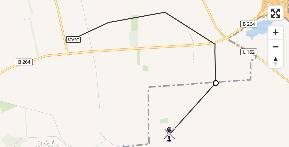 Flugroute Polizeihubschrauber Kerpen - Erftstadt, 20 Juli 2026, 09:16