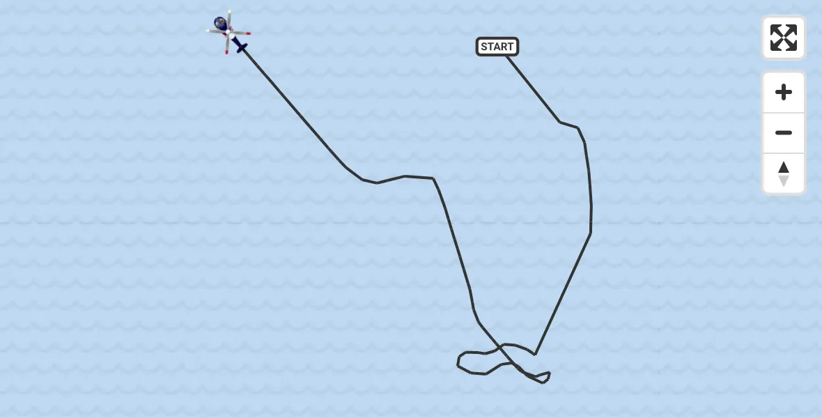 Flugroute Polizeihubschrauber Noordzee - Noordzee, 20 Juli 2026, 12:37