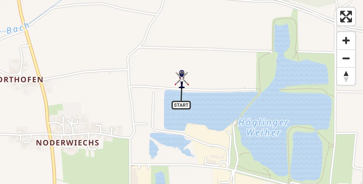 Flugroute Polizeihubschrauber Bruckmühl - Bruckmühl, 20 Juli 2026, 13:27