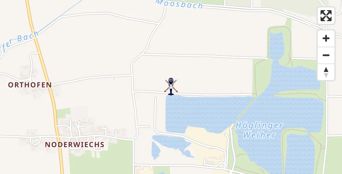Flugroute Polizeihubschrauber Bruckmühl - Bruckmühl, 20 Juli 2026, 14:09