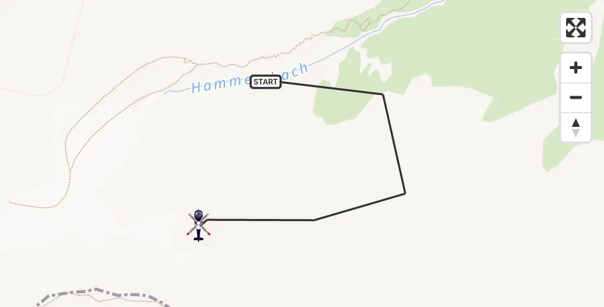 Flugroute Polizeihubschrauber Grainau - Grainau, 21 Juli 2026, 10:02