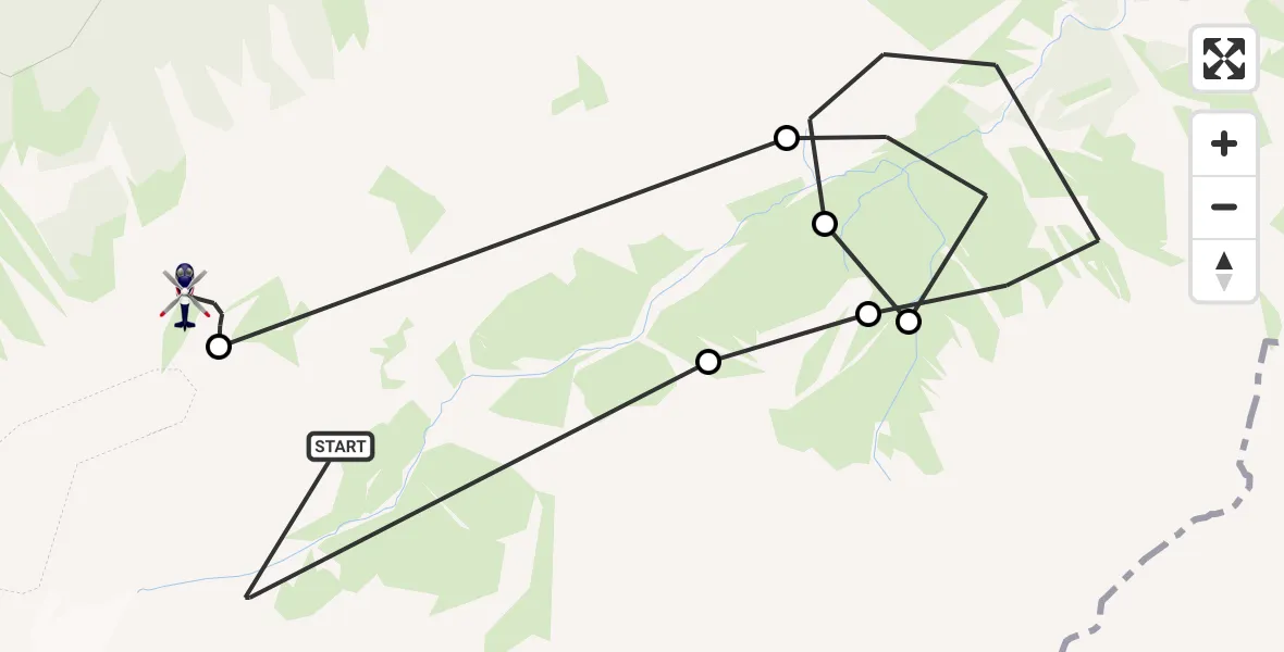 Flugroute Polizeihubschrauber Grainau - Grainau, 21 Juli 2026, 13:28