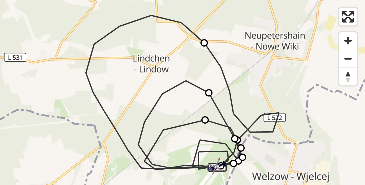 Flugroute Polizeihubschrauber Neu-Seeland - Neu-Seeland, 22 Juli 2026, 12:14