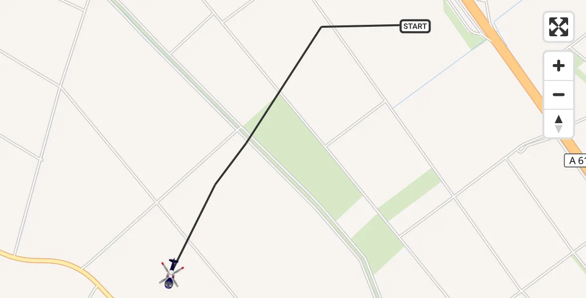 Flugroute Polizeihubschrauber Weilerswist - Weilerswist, 22 Juli 2026, 12:42