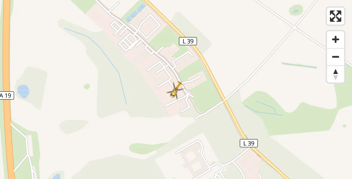 Flugroute Ambulanzhubschrauber Dummerstorf - Dummerstorf, 22 Juli 2026, 16:56