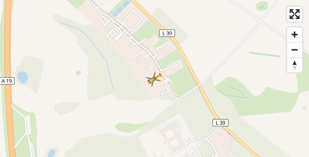 Flugroute Ambulanzhubschrauber Dummerstorf - Dummerstorf, 23 Juli 2026, 13:34