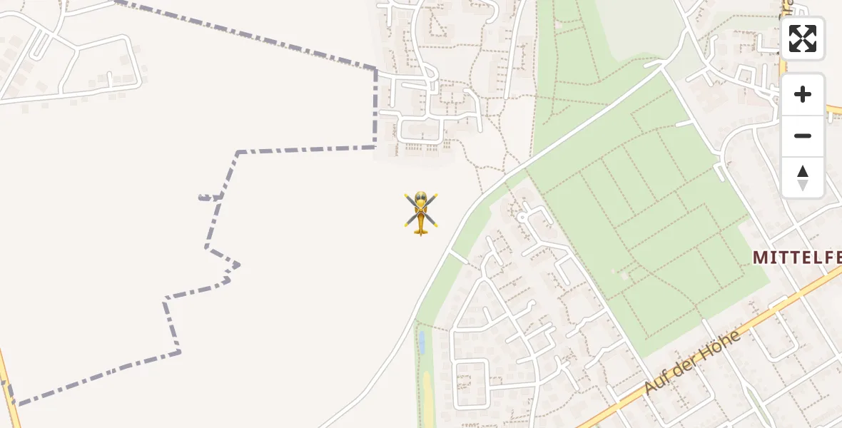 Flugroute Rettungshubschrauber Lüneburg - Lüneburg, 24 Juli 2026, 07:30