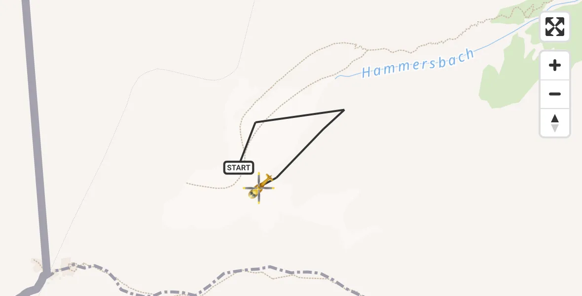 Flugroute Rettungshubschrauber Grainau - Grainau, 24 Juli 2026, 09:27