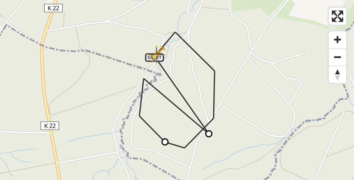 Flugroute Rettungshubschrauber Schwerte - Schwerte, 24 Juli 2026, 17:19