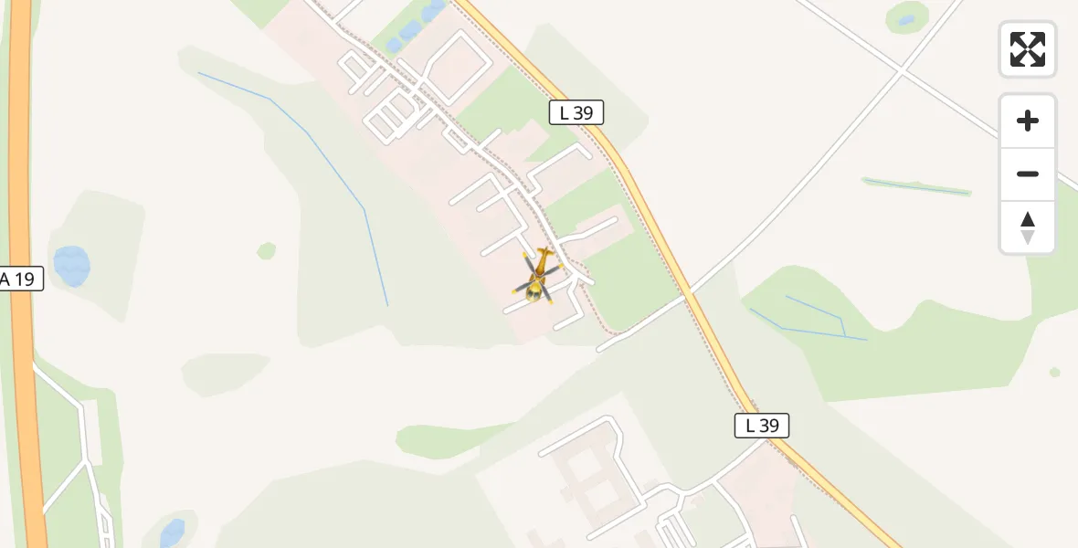 Flugroute Ambulanzhubschrauber Dummerstorf - Dummerstorf, 25 Juli 2026, 13:01