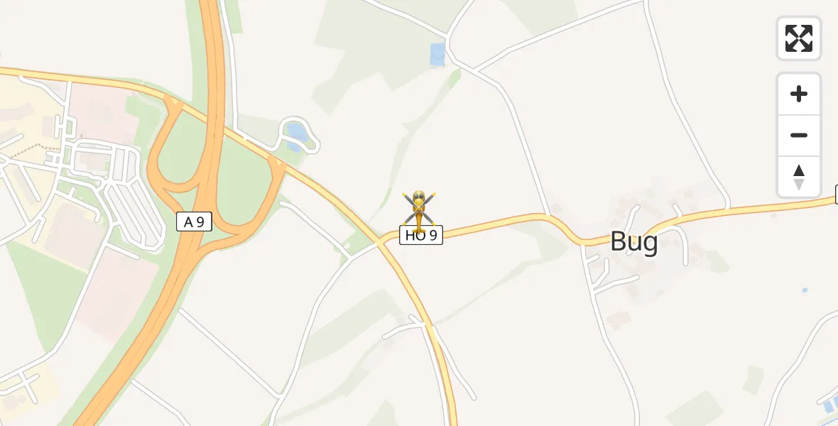 Flugroute Rettungshubschrauber Berg - Berg, 25 Juli 2026, 17:08