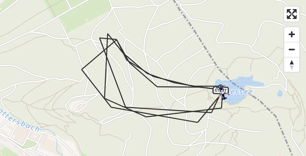 Flugroute Polizeihubschrauber Herdorf - Herdorf, 25 Juli 2026, 17:10