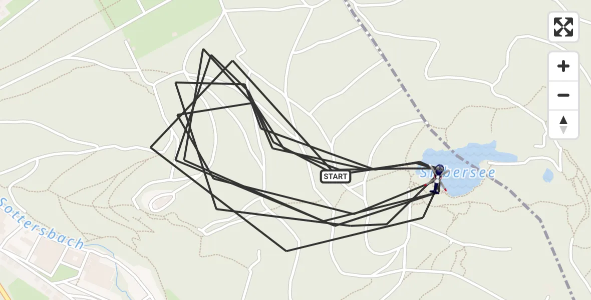 Flugroute Polizeihubschrauber Herdorf - Herdorf, 25 Juli 2026, 17:32