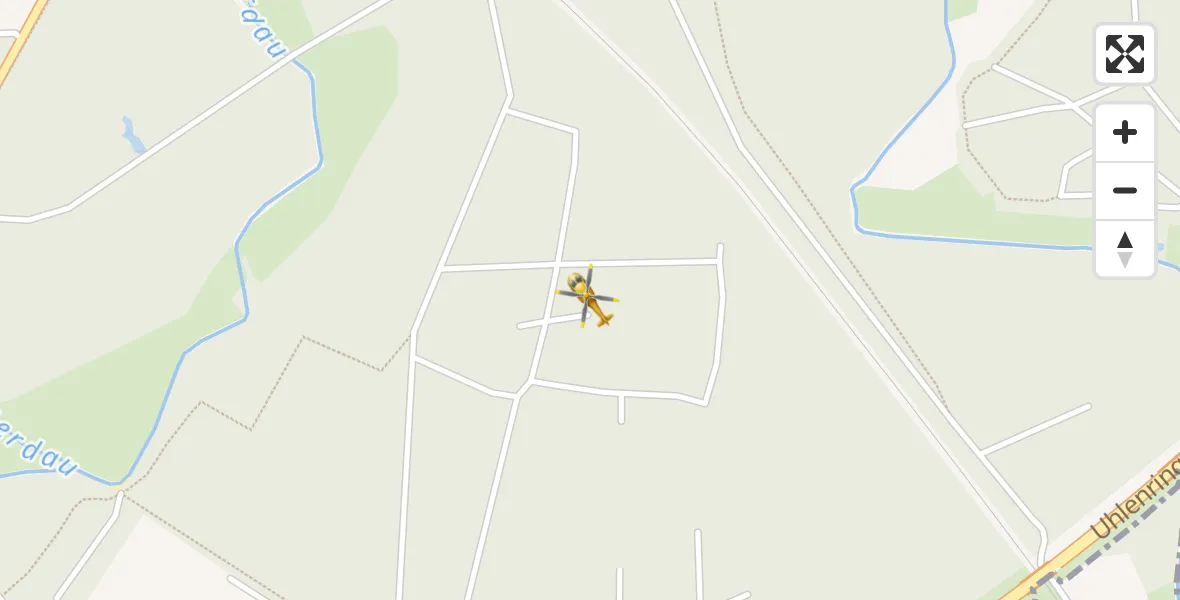 Flugroute Rettungshubschrauber Uelzen - Uelzen, 26 Juli 2026, 12:08