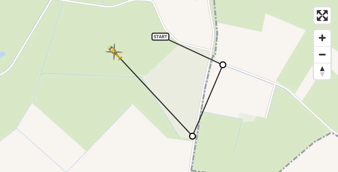 Flugroute Ambulanzhubschrauber Hörsten - Hörsten, 26 Juli 2026, 12:31
