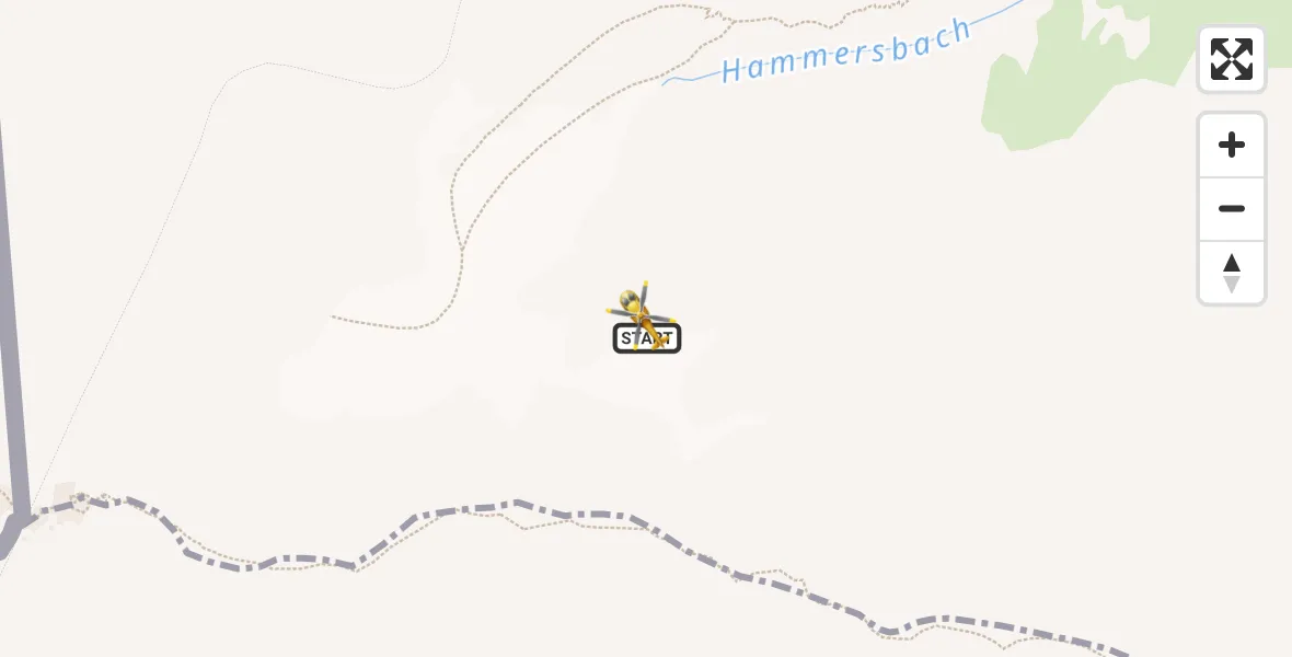 Flugroute Rettungshubschrauber Grainau - Grainau, 27 Juli 2026, 08:37
