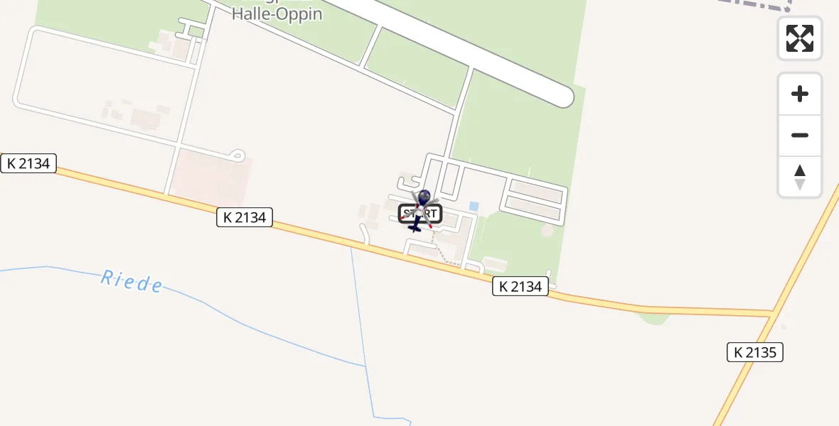 Flugroute Polizeihubschrauber Landsberg - Landsberg, 27 Juli 2026, 19:06