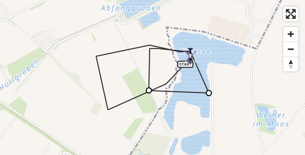 Flugroute Polizeihubschrauber München - München, 29 Juli 2026, 09:06