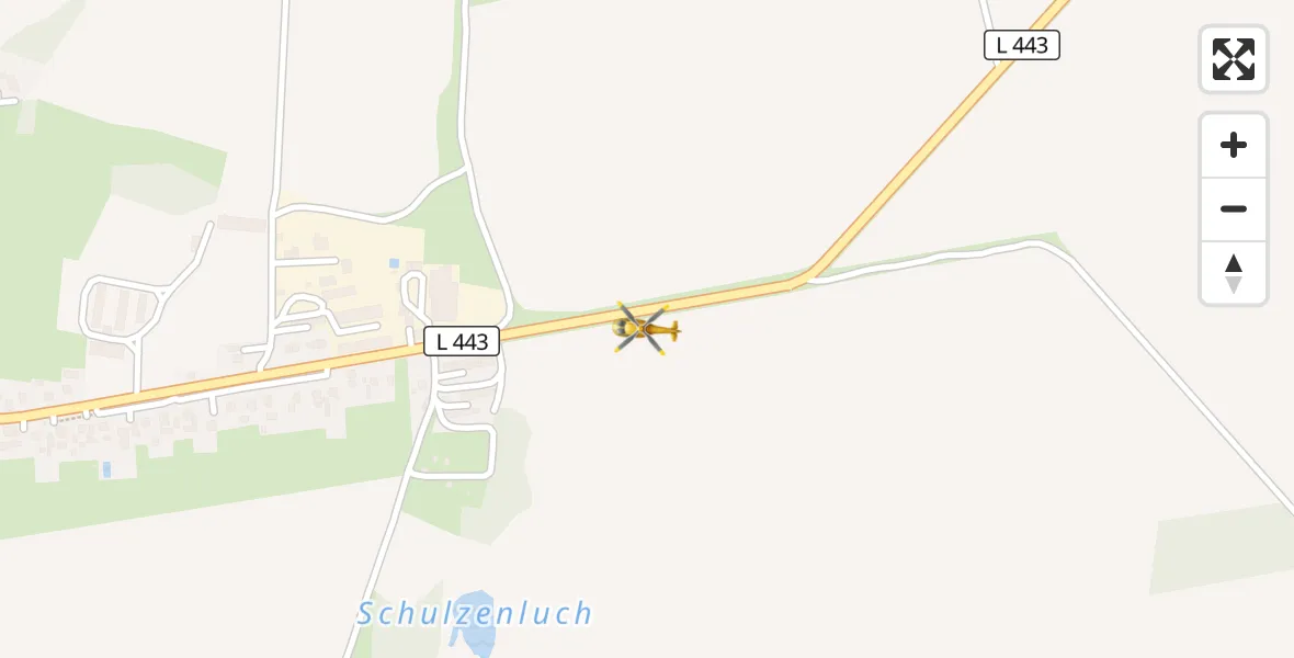 Flugroute Rettungshubschrauber Tauche - Tauche, 29 Juli 2026, 09:32