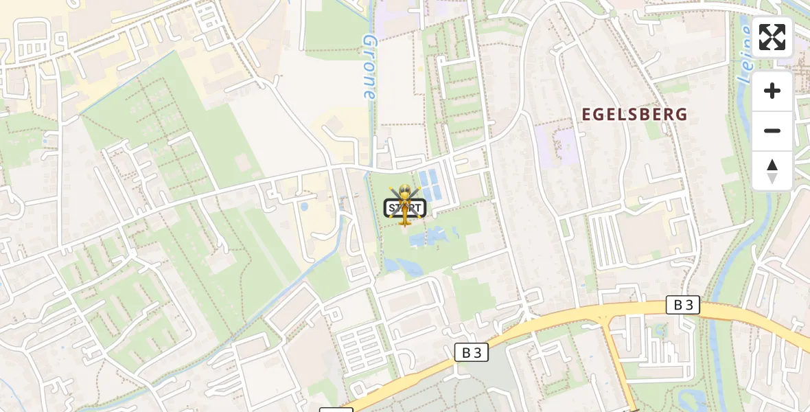Flugroute Rettungshubschrauber Göttingen - Göttingen, 29 Juli 2026, 10:13