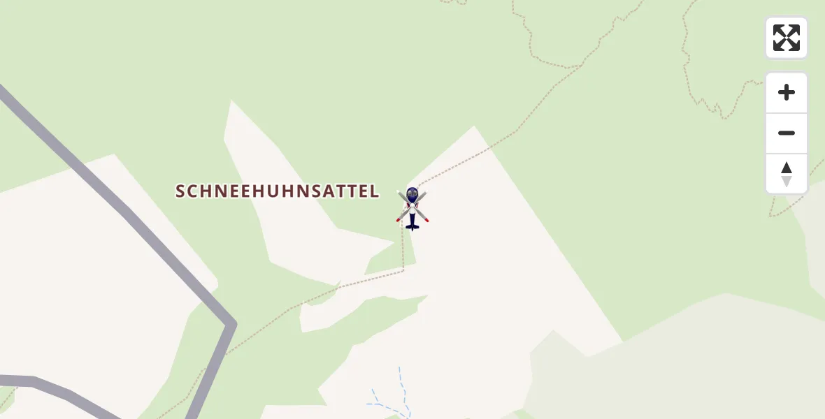 Flugroute Polizeihubschrauber Ramsau b.Berchtesgaden - Ramsau b.Berchtesgaden, 29 Juli 2026, 13:03