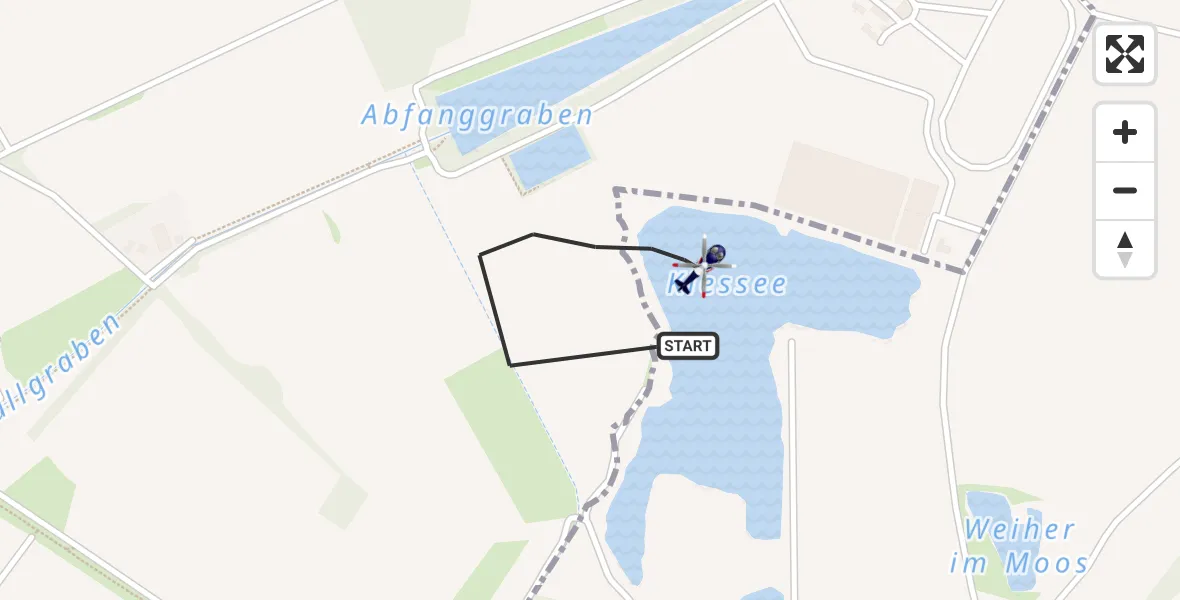 Flugroute Polizeihubschrauber München - München, 29 Juli 2026, 13:29