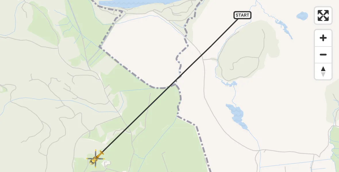 Flugroute Rettungshubschrauber Eschenlohe - Schwaigen, 29 Juli 2026, 14:11