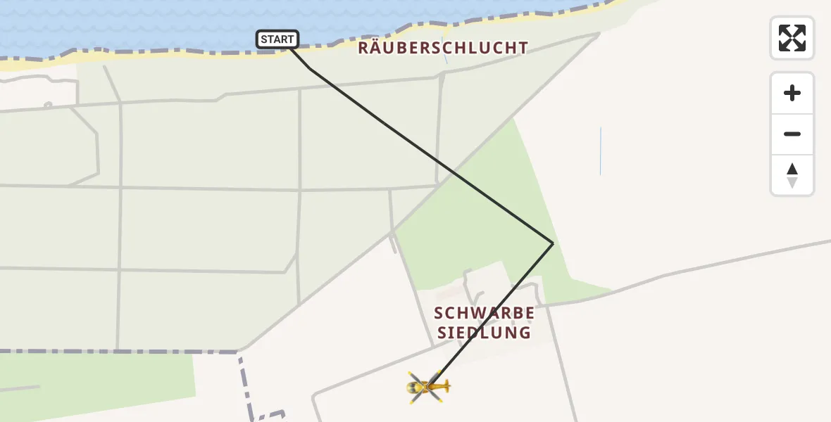 Flugroute Rettungshubschrauber Altenkirchen - Altenkirchen, 29 Juli 2026, 18:31
