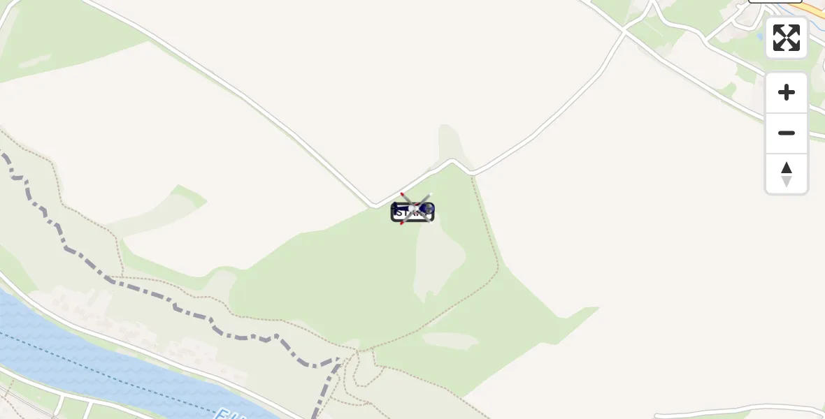 Flugroute Polizeihubschrauber Stadt Wehlen - Stadt Wehlen, 30 Juli 2026, 09:36