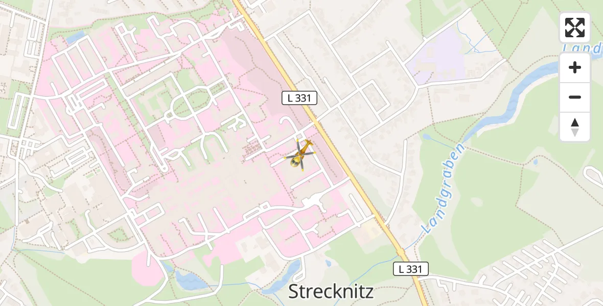 Flugroute Ambulanzhubschrauber Lübeck - Lübeck, 31 Juli 2026, 03:27