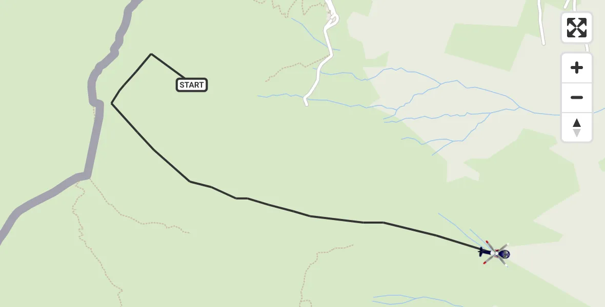 Flugroute Polizeihubschrauber Oberstdorf - Oberstdorf, 31 Juli 2026, 07:25