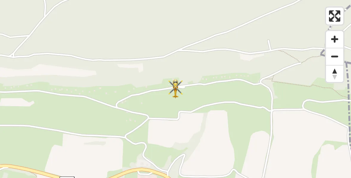 Flugroute Rettungshubschrauber Jena - Jena, 31 Juli 2026, 12:04