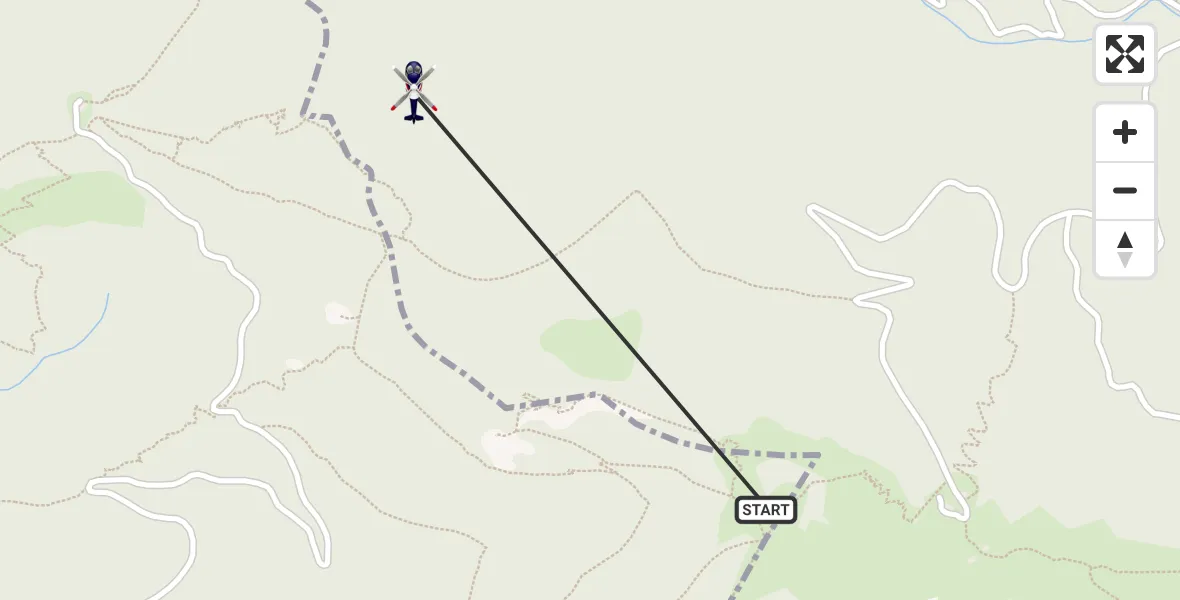 Flugroute Polizeihubschrauber Marquartstein - Staudach-Egerndach, 31 Juli 2026, 16:15