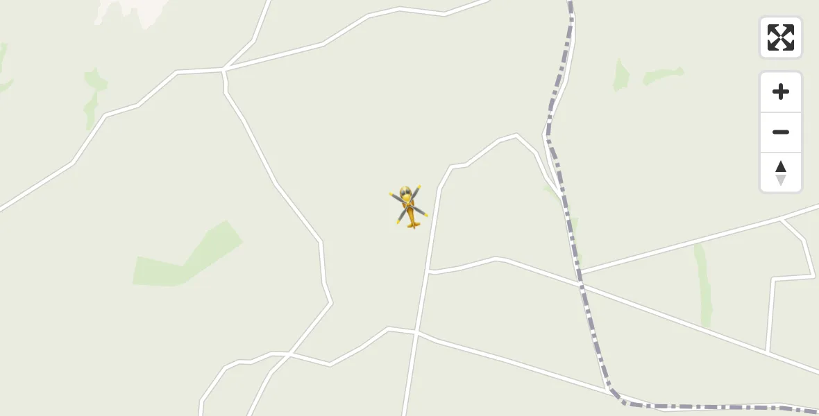 Flugroute Rettungshubschrauber Stechlin - Stechlin, 31 Juli 2026, 17:18