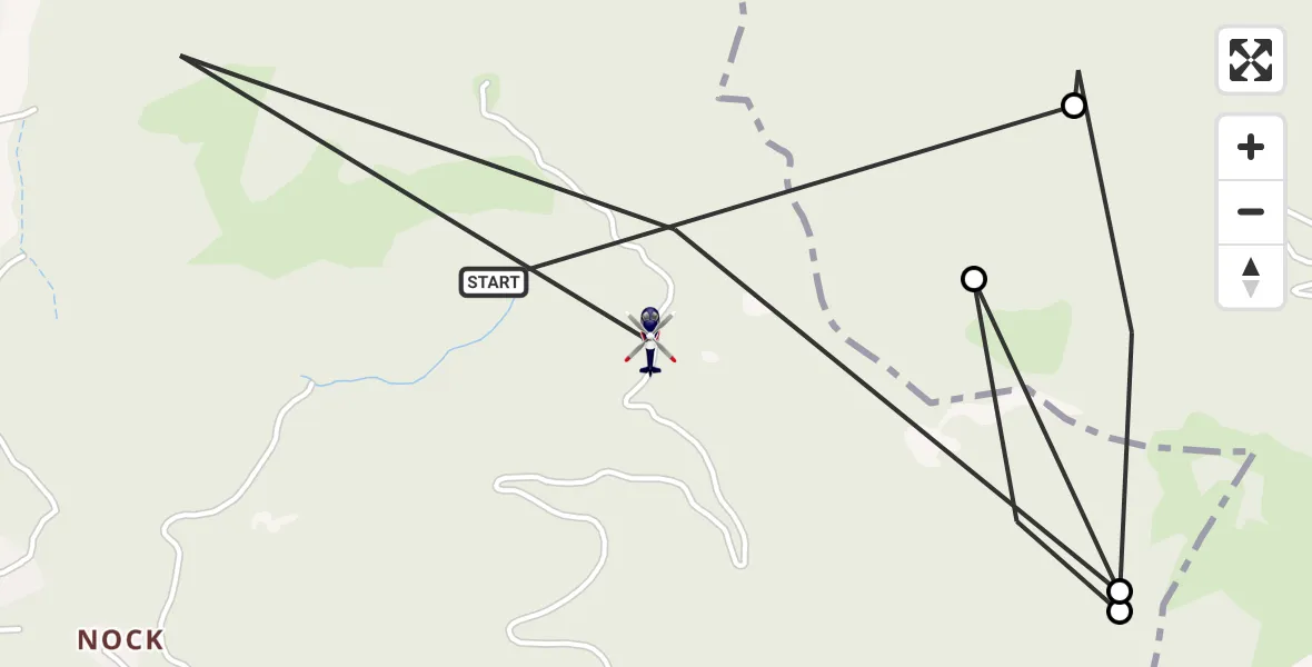 Flugroute Polizeihubschrauber Marquartstein - Marquartstein, 01 August 2026, 10:03