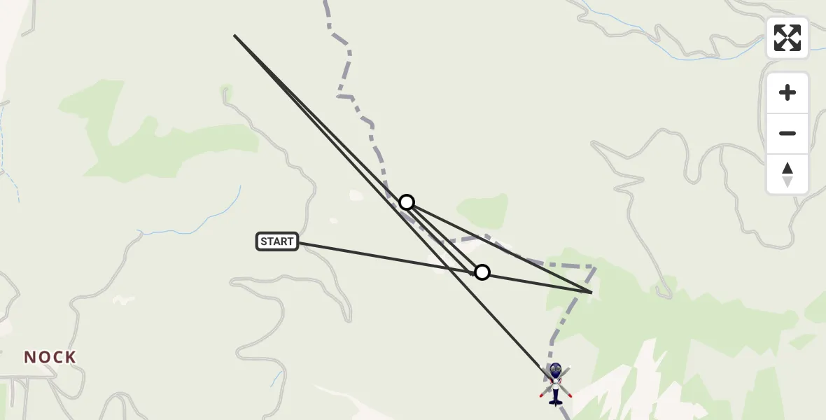 Flugroute Polizeihubschrauber Marquartstein - Marquartstein, 01 August 2026, 14:34