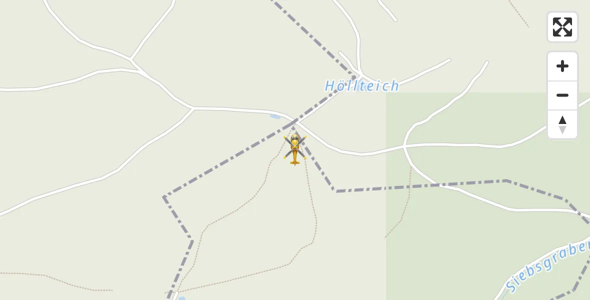 Flugroute Rettungshubschrauber Oberbodnitz - Oberbodnitz, 02 August 2026, 09:50