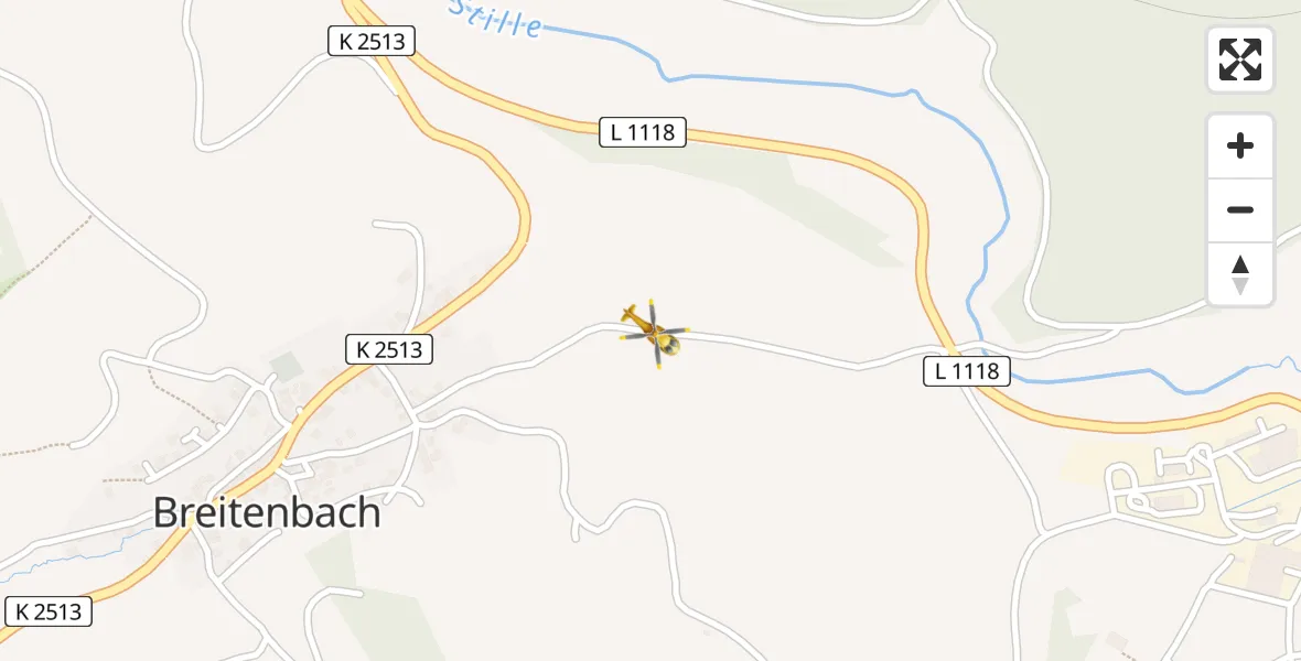 Flugroute Rettungshubschrauber Schmalkalden - Schmalkalden, 04 August 2026, 18:26