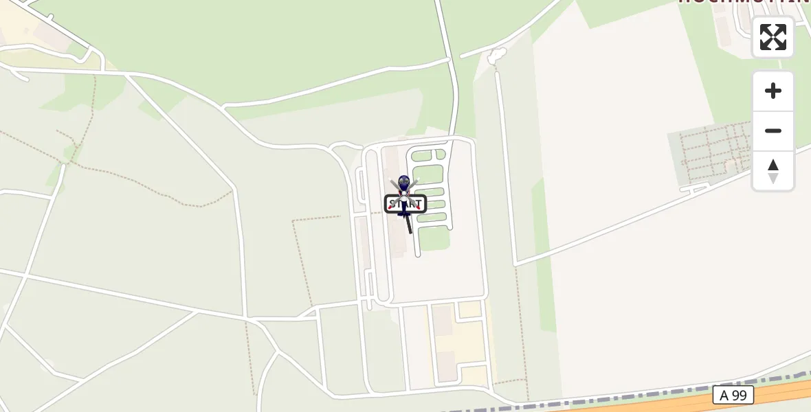 Flugroute Polizeihubschrauber Oberschleißheim - Oberschleißheim, 05 August 2026, 11:44