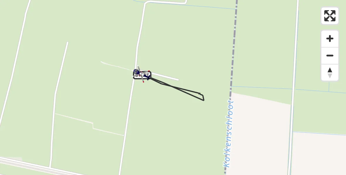 Flugroute Polizeihubschrauber Emden - Emden, 05 August 2026, 12:26