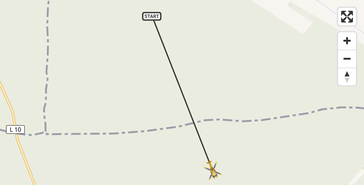 Flugroute Rettungshubschrauber Plattenburg - Bad Wilsnack, 06 August 2026, 06:33