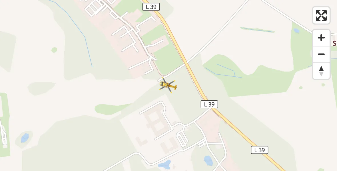 Flugroute Ambulanzhubschrauber Dummerstorf - Dummerstorf, 06 August 2026, 15:33