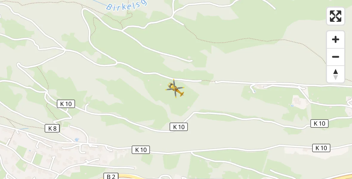 Flugroute Rettungshubschrauber Garmisch-Partenkirchen - Garmisch-Partenkirchen, 07 August 2026, 09:39