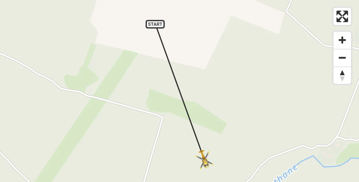 Flugroute Rettungshubschrauber Bad Wilsnack - Bad Wilsnack, 08 August 2026, 05:32