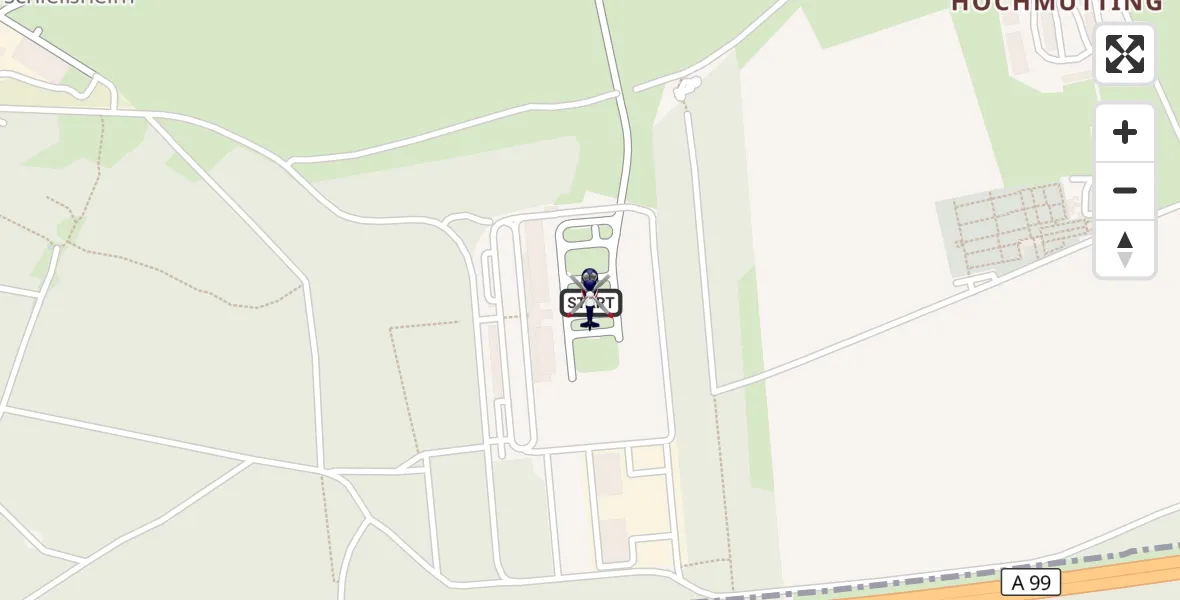 Flugroute Polizeihubschrauber Oberschleißheim - Oberschleißheim, 10 August 2026, 09:28